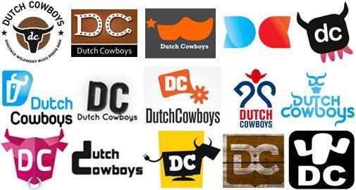 Shortlist DutchCowboys logo design wedstrijd bekend
