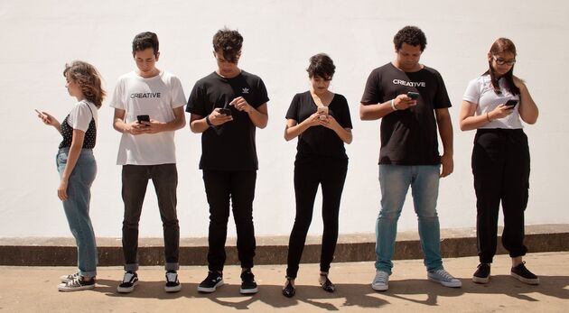 Smartphone-Gebruikers