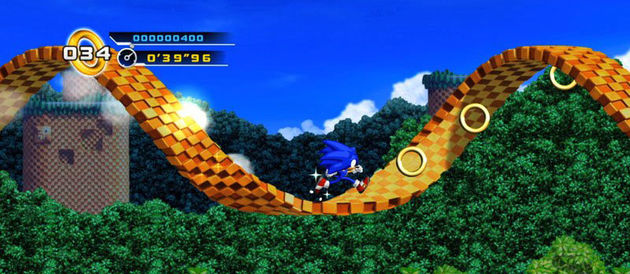 Sonic 4: episode 1 is door de tijd gereisd