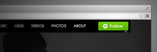 Spotify lanceert nieuwe Follow-button