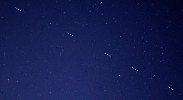 Starlink-Trein