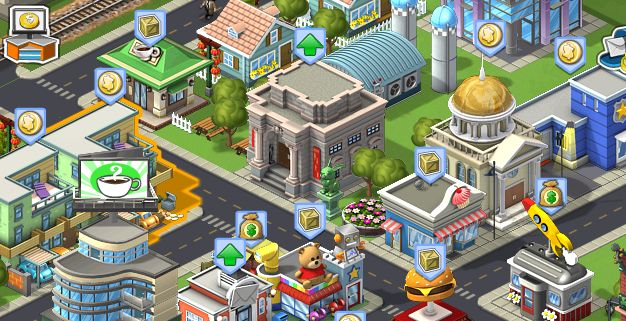 Steden bouwen op je iPhone met Cityville
