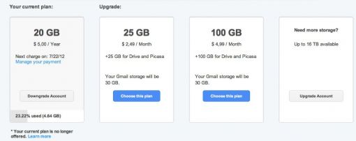 storage