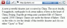 Storm Worm annuleert Olympische Spelen in Beijing
