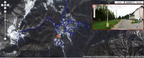 Street View maar niet van Google
