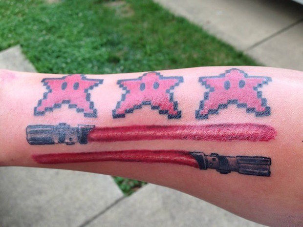 De 17 meest gave nerdy tattoo's