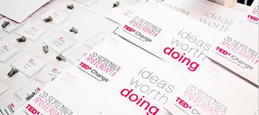 TEDxAmsterdam start 'Ideas worth doing'