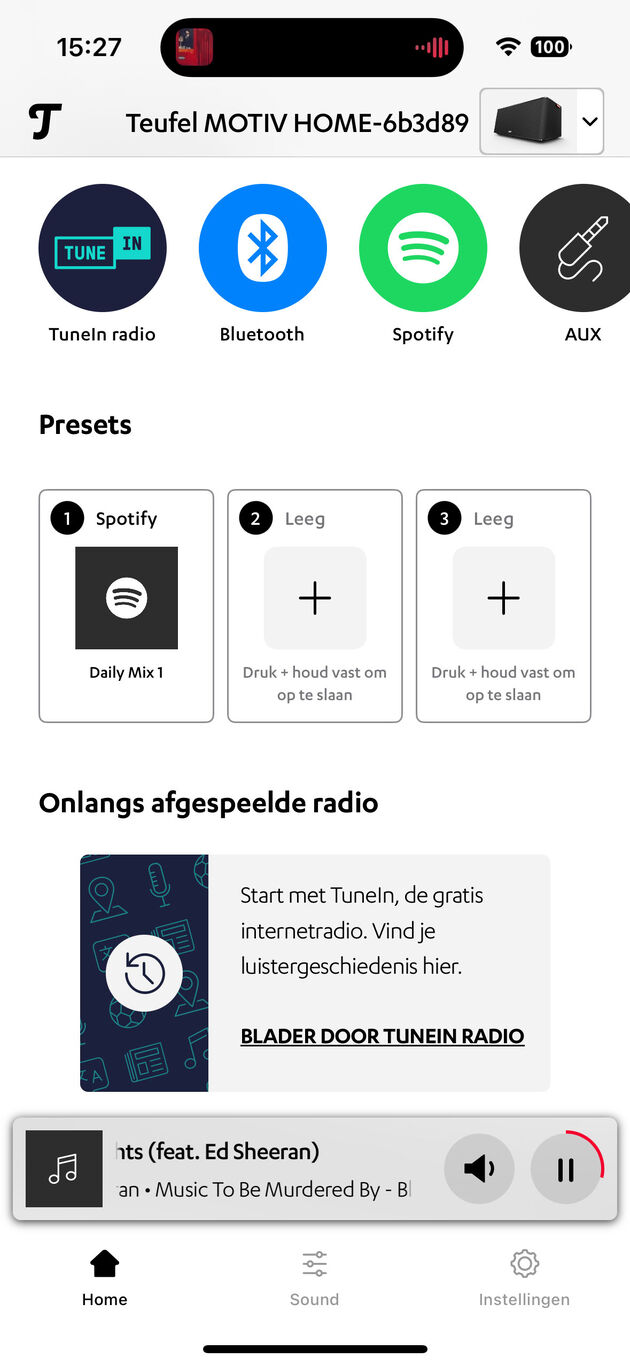 Teufel app