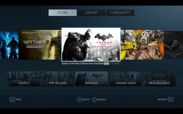 The Big Picture: Valve schuift de PC een stukje verder richting de TV