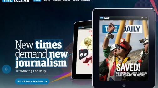 The Daily: new times demands new journalism