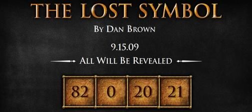 The Lost Symbol, Dan Brown goes Viral