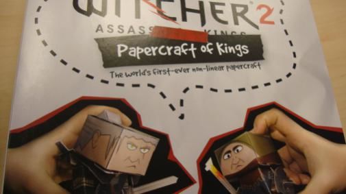 The Witcher: Papercraft of Kings - beste presskit ever