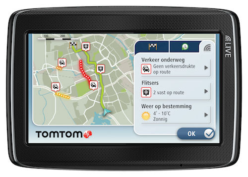 TomTom Flitsermelding in Frankrijk, strafbaar of niet