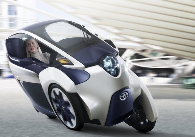 Toyota i-Road concept: de Carver One en Renault Twizy achterna