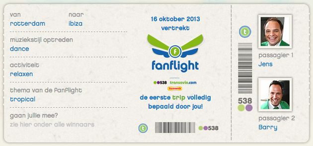 Transavia bedankt Facebook fans met eerste crowdsourced fanflight