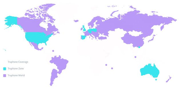 Truphone: Bellen, sms’en en data binnen 1 bundel in 66 landen wereldwijd