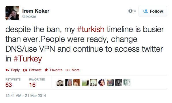 Turkije blokkeert toegang tot Twitter