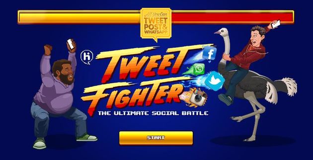 Tweet Fighter kickoff op Amsterdam CS