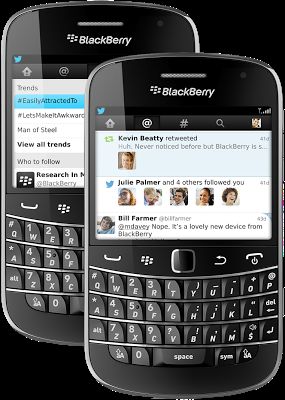Twitter komt met update voor de BlackBerry-app
