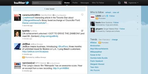 Twitter plaatst Promoted Tweets bovenaan timeline