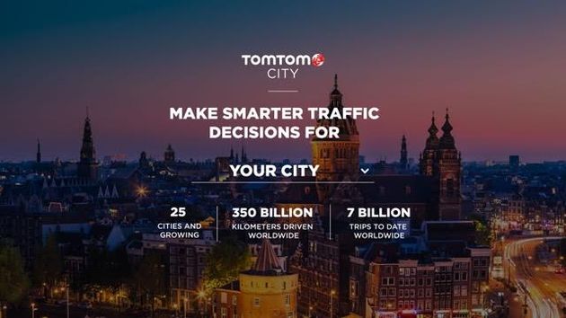 TomTom City interface