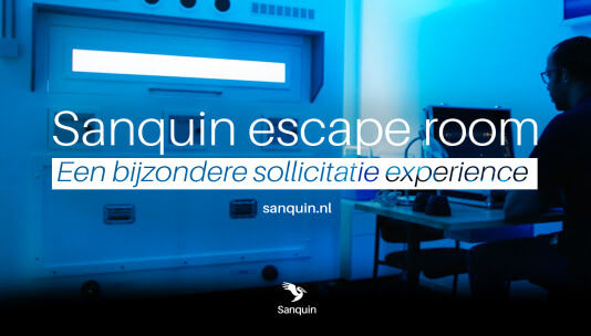 Sanquin sluit je op in Escape Room