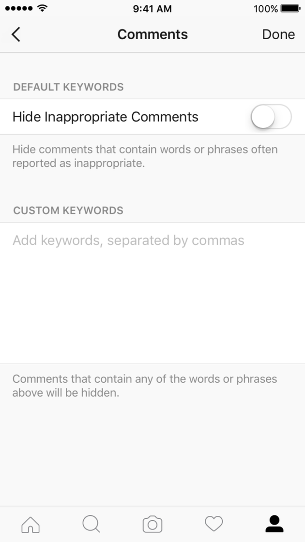 instagram-commentaarfilter