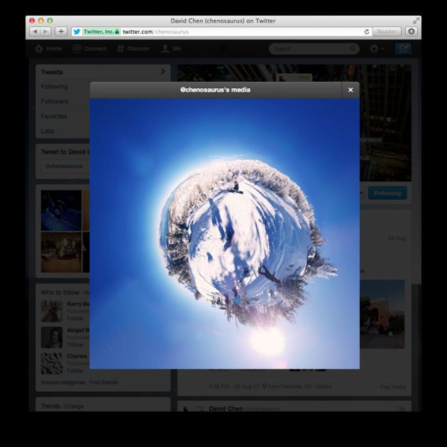 Update van Twitter voor het bekijken van foto's en video's