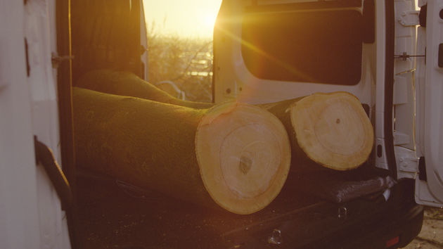 Vattenfall_fossilfree crib_wood transport EV