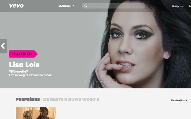 VEVO nu ook beschikbaar in Nederland