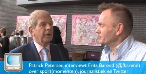 [Video] Interview Frits @FBarend Barend over sportjournalistiek en twitter #HELDEN #DCBoulevard 