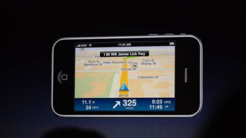 Volledige TOMTOM navigatie app voor iPhone