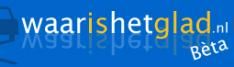 Waar is het glad?