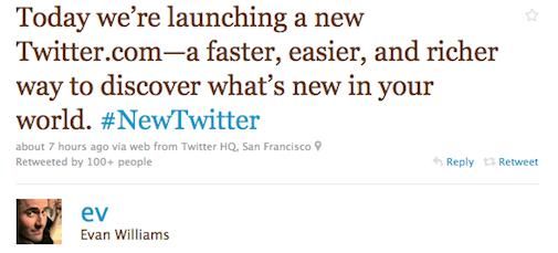 Wat vinden we van de nieuwe Twitter, sneller, eenvoudiger met meer functies