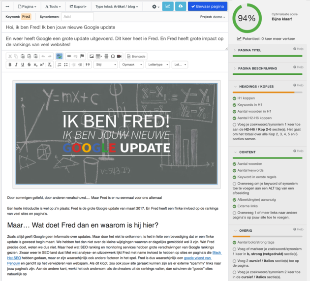 webtexttool-voorbeeld