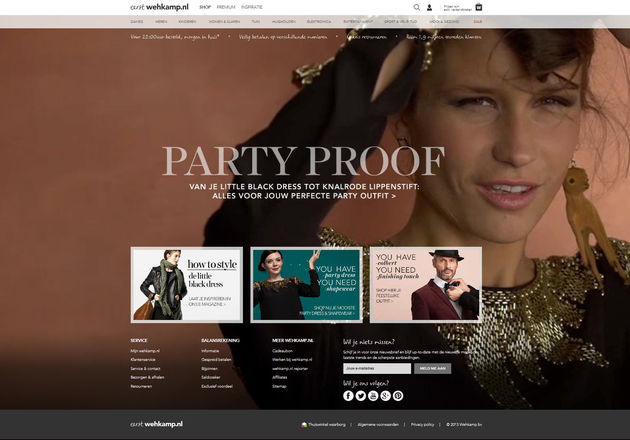 wehkamp.nl lanceert geheel nieuwe website