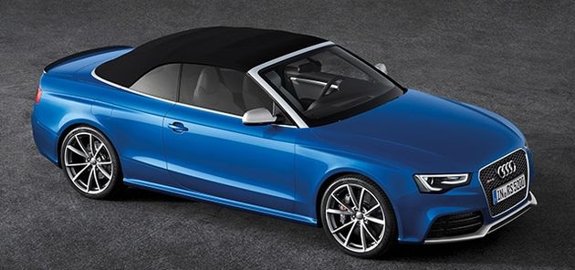 Wereldpremière in Parijs: Audi RS 5 Cabriolet