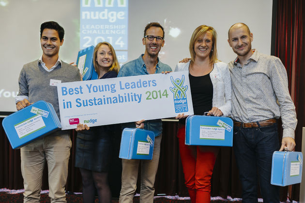 Winnaars Nudge Leadership Challenge 2014