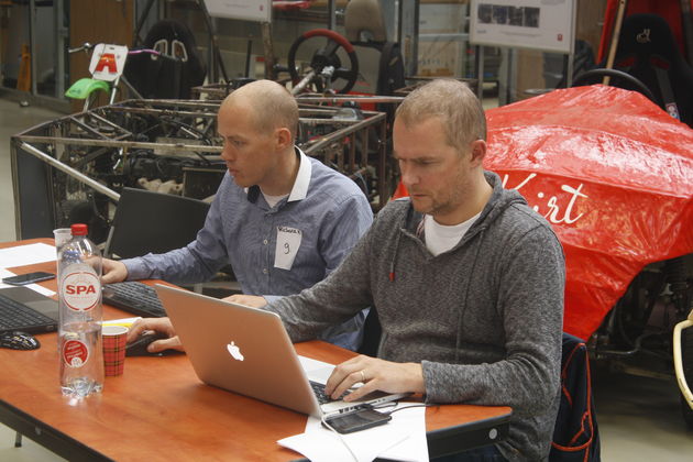 Winnaars Richard en Erik