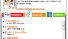 Wuzzon, je eigen ringtone winkel op Hyves