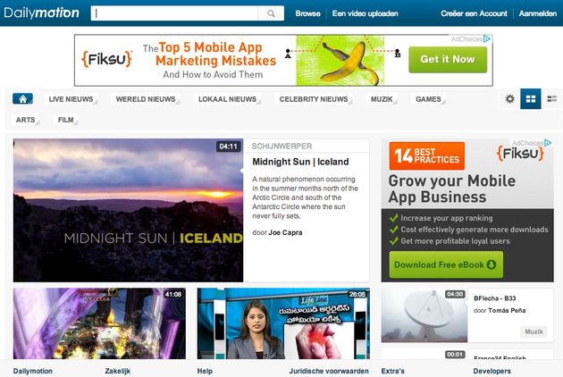 Yahoo krijgt mogelijk flink aandeel in Dailymotion