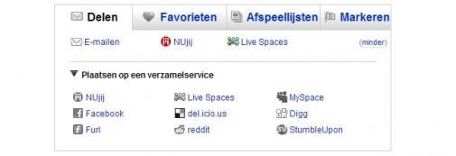 Youtube video's doorplaatsen