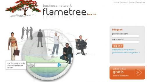 Zakelijk netwerk Flametree.nl van start