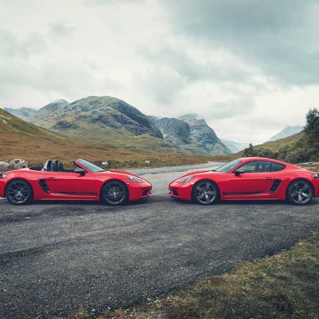 Puur rijplezier met de nieuwe Porsche 718 T