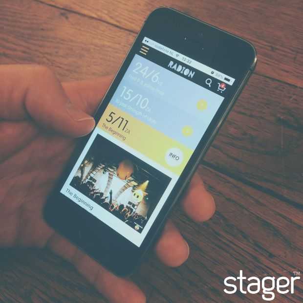 Stager komt met een "mobile first" ticketshop