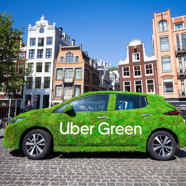 ​Uber wil in 2040 een emissievrij mobiliteitsplatform zijn