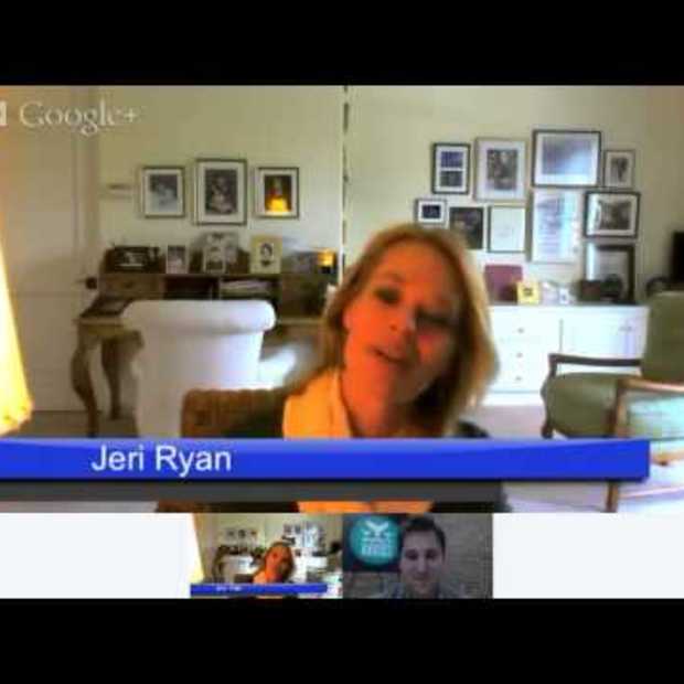 Google+ Hangout met actrice Jerri Ryan