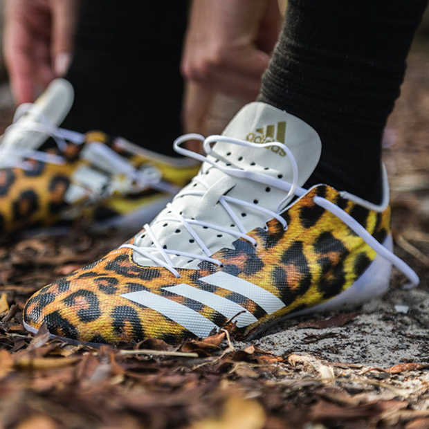 Adidas geeft eiland weg aan atleet die het 40-Yard record verbreekt