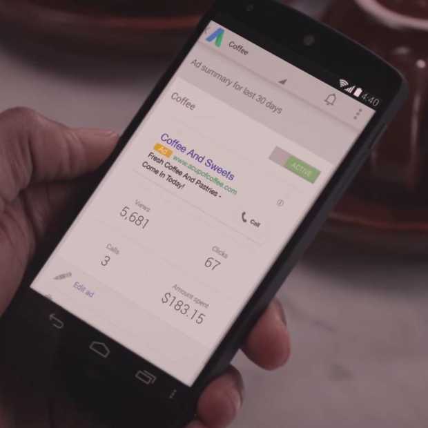 Google lanceert gratis AdWords Express App voor iOS en Android