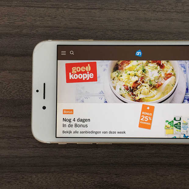 Albert Heijn scoort in Nederland​ het best met mobile commerce